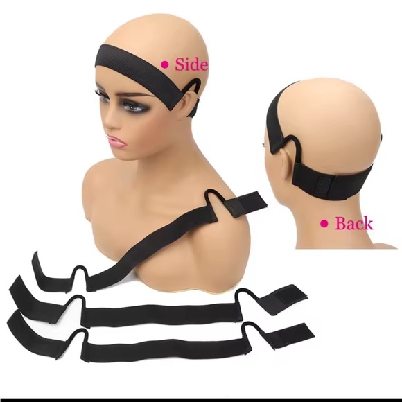 Earless Lace Melting Band For Wigs Frontals Edge Laying Elastic Headband - Picture 2 of 10